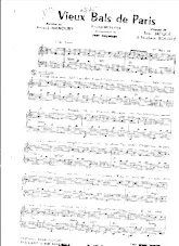 descargar la partitura para acordeón Vieux bals de Paris (Arrangement : Jean Degeorge) (Valse Musette Chantée) en formato PDF