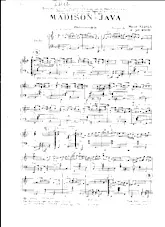 download the accordion score Madison Java in PDF format