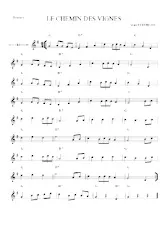 download the accordion score Le chemin des vignes (Bourrée) in PDF format