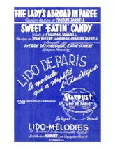 download the accordion score Sweet eatin' Candy (Nouvelle vague) (De la revue du Lido à Las Vegas) (Orchestration Complète) in PDF format