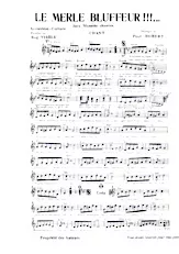 download the accordion score Le merle bluffeur (Java Musette Chantée) in PDF format