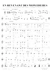 download the accordion score En revenant des Monédières (Valse Limousine) in PDF format