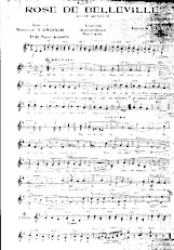 download the accordion score Rose de Belleville (Valse Musette Chantée) in PDF format