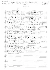download the accordion score Des Mots Douceur (Boléro) (Relevé) in PDF format