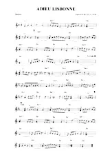 download the accordion score Adieu Lisbonne (Relevé) in PDF format