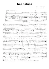 télécharger la partition d'accordéon Biondina (Fox Trot - Dixieland) au format PDF