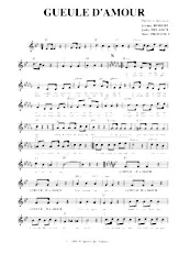 scarica la spartito per fisarmonica Gueule d'Amour in formato PDF