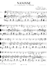 télécharger la partition d'accordéon Naninne (1er + 2ème Accordéon) (Java à Variations) au format PDF
