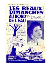 download the accordion score Les beaux dimanches au bord de l'eau (Chant : Paule Guilbert) (Valse Chantée) in PDF format