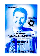 télécharger la partition d'accordéon Allo l'Espagne (Orchestration) + Souvenir Andalou (Paso Doble) au format PDF