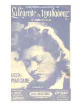 télécharger la partition d'accordéon La légende du Troubadour (Chant : Léo Marjane) (Valse Chantée) au format PDF