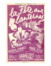 download the accordion score La fête aux lanternes (Du Film : Escale au soleil) (Enregistré par : Lucien Jeunesse / Marie-José / Patrice et Mario) (Valse Chantée) in PDF format