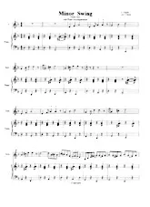 télécharger la partition d'accordéon Minor Swing (Violin solo with Piano accompaniment) (Arrangement : Timothy Brock) au format PDF