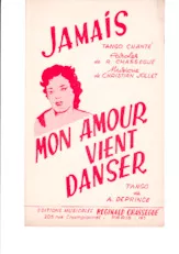télécharger la partition d'accordéon Mon amour Vient danser (Tango) au format PDF