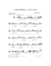 descargar la partitura para acordeón Universal Cha Cha en formato PDF
