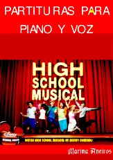 télécharger la partition d'accordéon High School Musical (Partituras para Piano y Voz) (9 titres) au format PDF