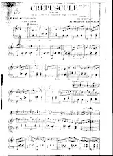 scarica la spartito per fisarmonica Crépuscule (Sur les motifs de la chanson de Roger Vaysse) (Valse) in formato PDF