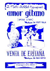 télécharger la partition d'accordéon Amour Gitan (Amor Gitano) (Orchestration) (Paso Doble) au format PDF