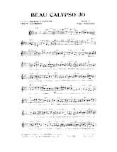 télécharger la partition d'accordéon Beau Calypso Jo au format PDF
