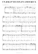 download the accordion score Un joli p'tit fox en amoureux in PDF format