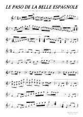 download the accordion score Le paso de la belle Espagnole in PDF format