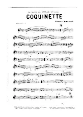 télécharger la partition d'accordéon Coquinette au format PDF
