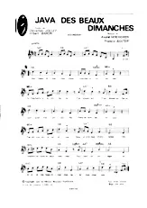 descargar la partitura para acordeón Java des beaux dimanches (Orchestration Complète) en formato PDF