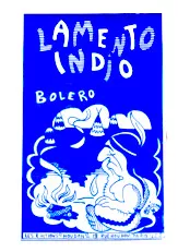 télécharger la partition d'accordéon Lamento Indio (Boléro) au format PDF