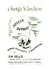 télécharger la partition d'accordéon Joyeux départ + En selle (Marche + Polka) au format PDF