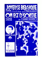 télécharger la partition d'accordéon Joyeuse Belgique (Orchestration) (Marche) au format PDF