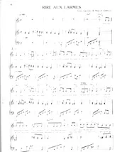 download the accordion score Rire aux larmes in PDF format