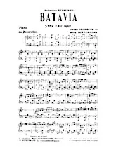 télécharger la partition d'accordéon Batavia (Step Exotique) au format PDF