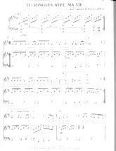 download the accordion score Tu jongles avec ma vie in PDF format