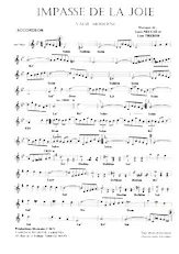 descargar la partitura para acordeón Impasse de la joie (Valse Moderne) en formato PDF