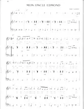 download the accordion score Mon oncle Edmond in PDF format