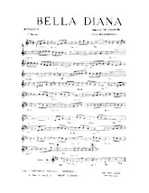 télécharger la partition d'accordéon Bella Diana (Boléro) au format PDF
