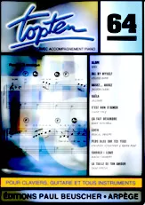 télécharger la partition d'accordéon Top Ten n°64 (10 Titres) au format PDF