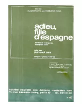 télécharger la partition d'accordéon Adieu Fille d'Espagne (Orchestration Complète) (Slow Rock) au format PDF