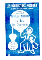 download the accordion score La rue des souvenirs (Orchestration) (Valse) in PDF format