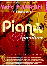 download the accordion score Michel Polnareff : Piano Signature (10 titres) in PDF format