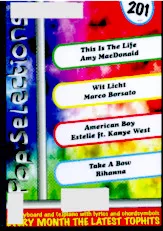 download the accordion score Pop Sélections (Volume n°201) in PDF format