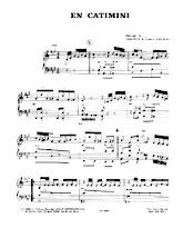 scarica la spartito per fisarmonica En Catimini (Tango) in formato PDF