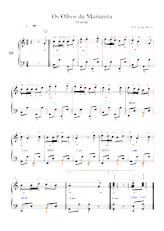 download the accordion score Os olhos da Marianita (Marche) in PDF format