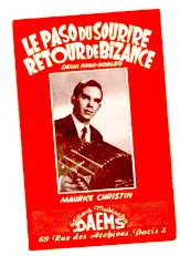 télécharger la partition d'accordéon Retour de Byzance (Sur les motifs de la chanson de Martine Martin et Jean Denizella) (Orchestration) (Paso Doble) au format PDF