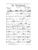 télécharger la partition d'accordéon En vacances (Arrangement : Théo Lecomte) (One Step) au format PDF