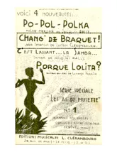 télécharger la partition d'accordéon Chang' de Braquet (Orchestration) (Java Sportive) au format PDF