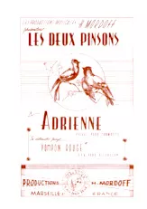 télécharger la partition d'accordéon Les deux pinsons + Adrienne (Polka) au format PDF