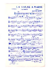 download the accordion score La valse à Marie in PDF format