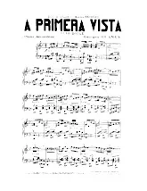 download the accordion score A Primera Vista (Paso Doble) in PDF format