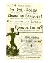 télécharger la partition d'accordéon Porque Lolita (Orchestration) (Rumba Boléro) au format PDF
